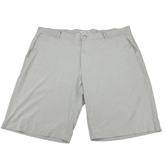 PETER MILLAR Shackleford Performance Hybrid Short Siz 38 Grey - Picture 2 of 7